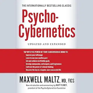Cover of the book Psycho-Cybernetics by Maxwell Maltz.