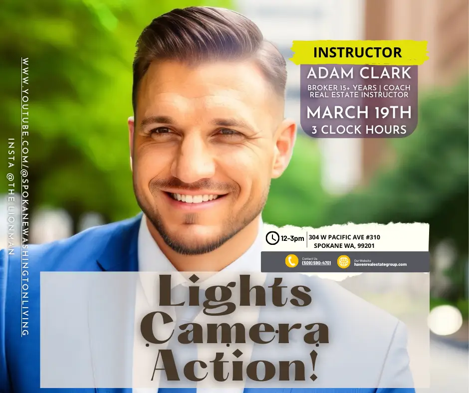 Instructor Adam Clark presents a filmmaking course starting March 19th.